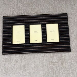 Pier 1 Collage Picture Frame three 4 x 6 photos